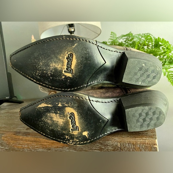 Laredo Womens 10M Access Cowgirl Boots Distressed Leather-Rock the South Boots - Picture 6 of 7